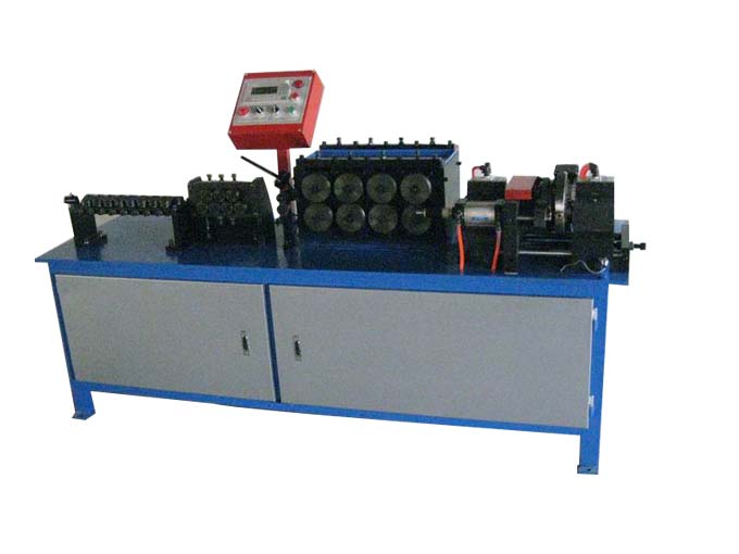 bundy tube straightening and cutting machine